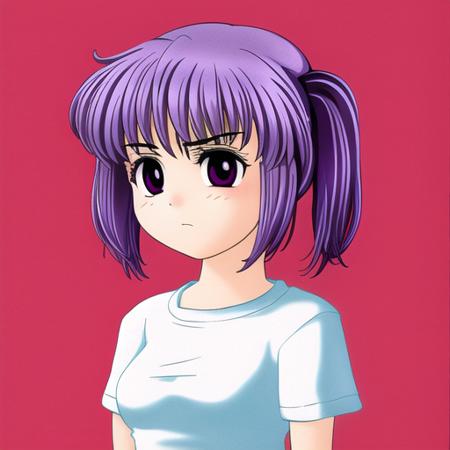 03140-539468771-1girl, purple hair, twintails, calm, portrait, t shirt,_, simple background,.png